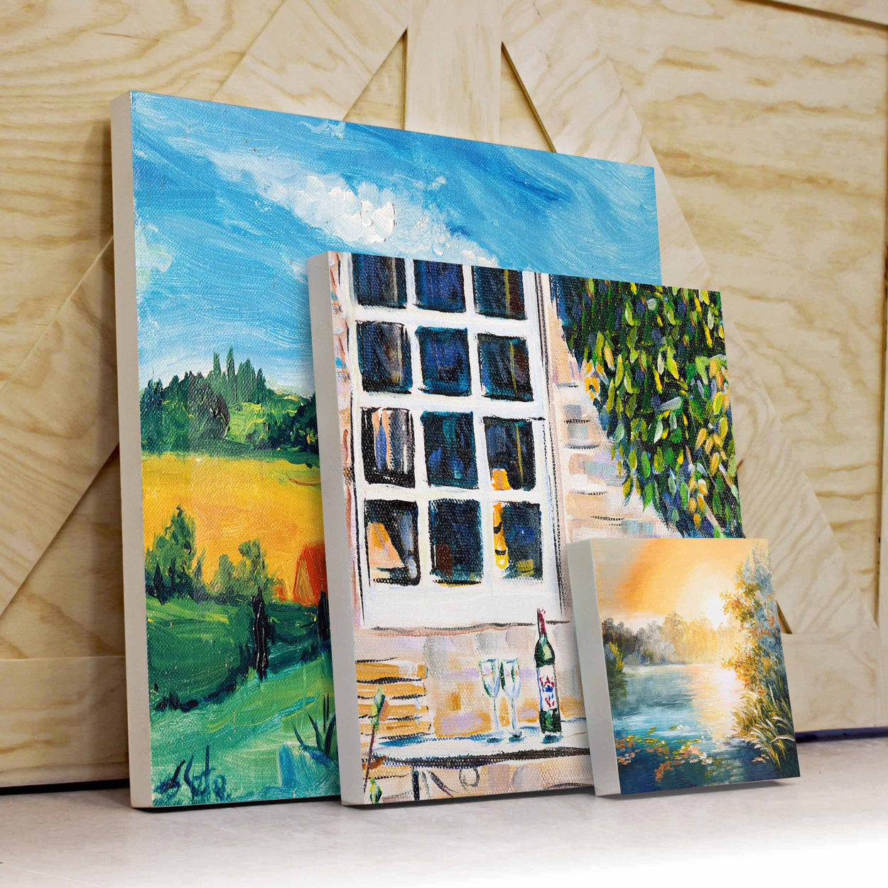 Wood Giclee 12x12 | Wood | PHP Prototype