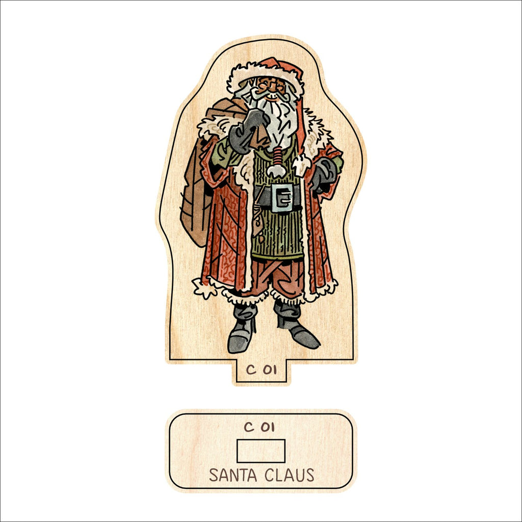 XmasC 01 Santa Brown | Figures | Single