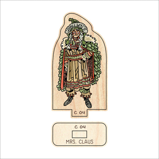 XmasC 04 Mrs Claus White | Figures | Single