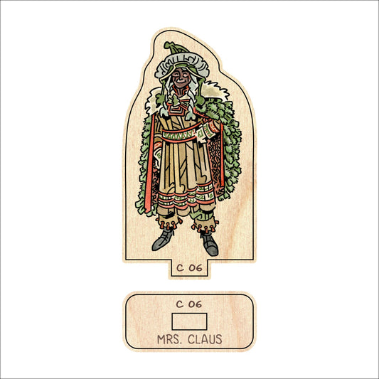 XmasC 06 Mrs Claus Black | Figures | Single