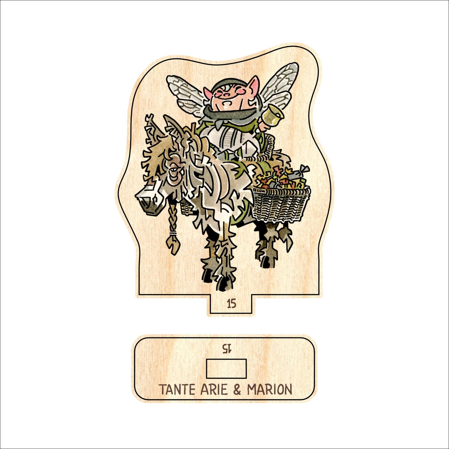 XmasF 15 Tante Arie and Marion | Figures | Single