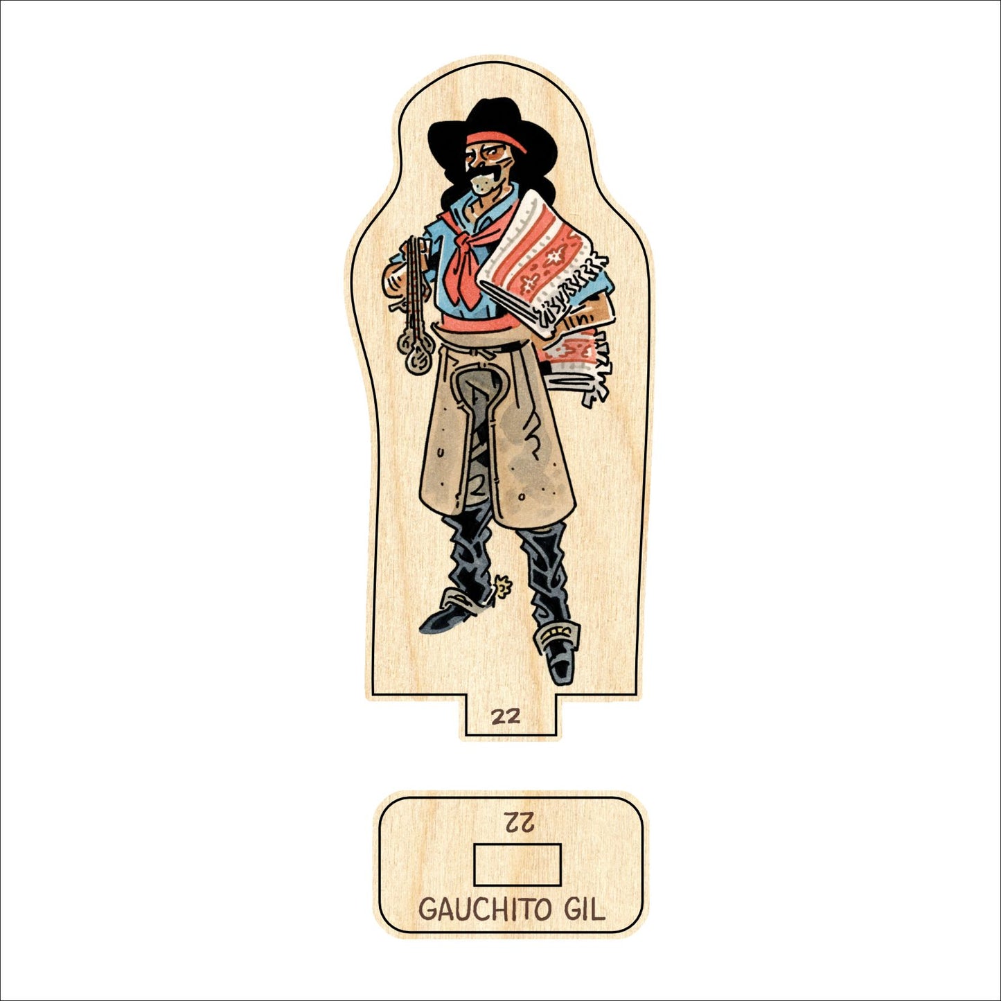 XmasF 22 Gauchito Gil | Figures | Single