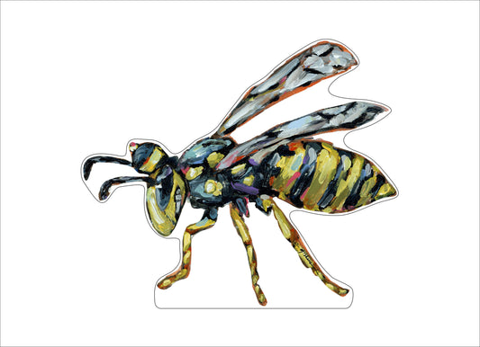 Yellow Jacket | 0.25in. Acrylic Ornament | Case of 25