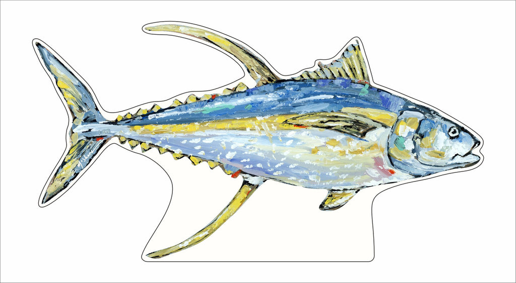 Yellowfin Tuna | 0.50in. Acrylic Mini | Case of 25
