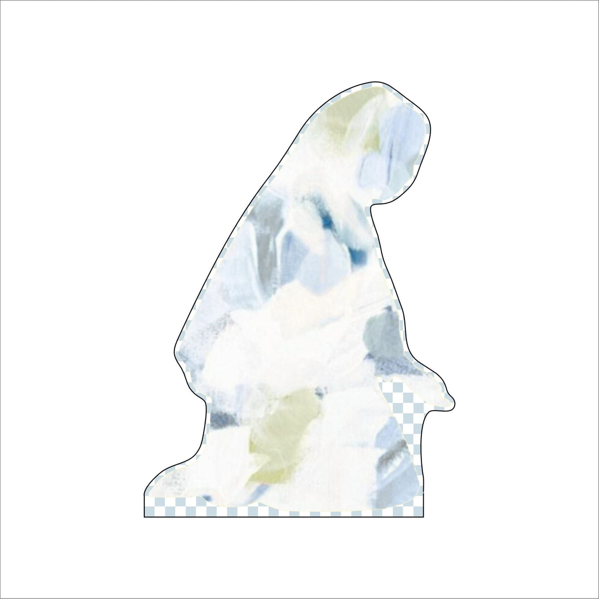 AWA-027 Mary | 0.75in. Acrylic Cutout |