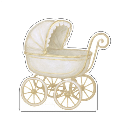 AWA-080 Baby Carriage | 0.75Acrylic Contour |