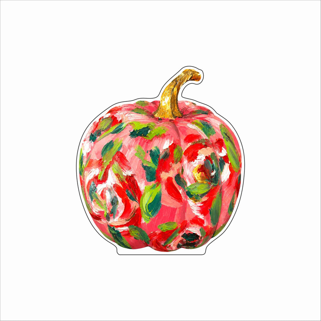 EPR-020 Chi Chi Floral Pumpkin | 0.75Acrylic Contour