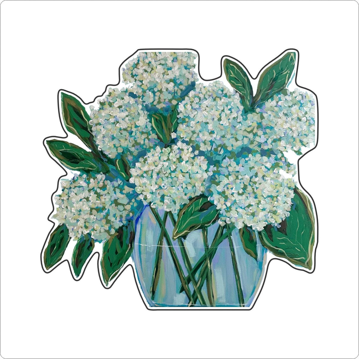 PPP-004 Her Hydrangeas Make Her Happy Mini | 0.50Acrylic Mini Contour