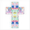 MKD-080 Purple Kaleidoscope Cross Mini | 0.50Acrylic Mini |