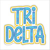 Tri Delta | 0.50in. Acrylic Mini |
