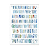 Numbers Blue 5x7 | 0.75in. Acrylic Cutout | Case Bundle any 10+ (Pack of 1)