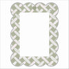 LFA-251 Green Wicker Portrait Magnet Frame | 0.25Acrylic Picture Frame
