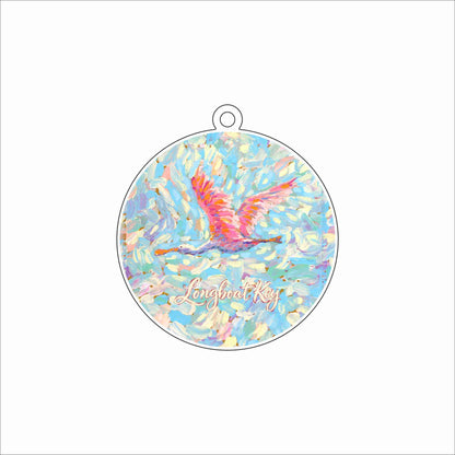 LAM-031 Longboat Key Ornament | 0.25Acrylic Ornament