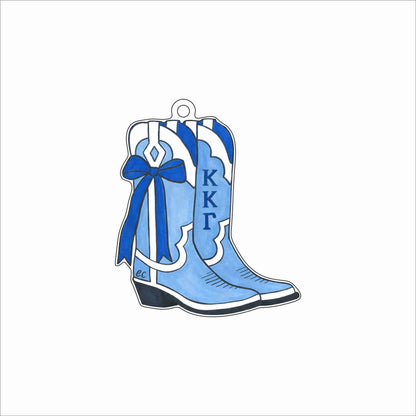 ECA-084 KKG Boots Ornament | 0.25Acrylic Ornament