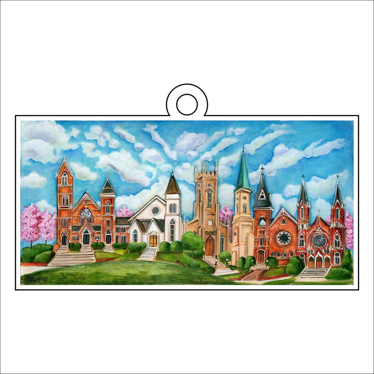 Church Ornament | 0.25 Acrylic |