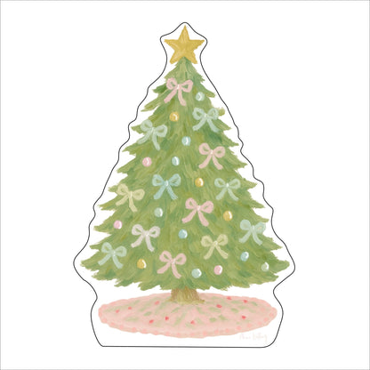 AWA-090 Abstract Bow Tree | 0.50in. Acrylic Contour |