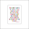 CMS-1943 Choose Joy & Be Present Sticker | Removable Sticker
