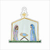 JPA-054 Nativity 2026 Ornament | 0.25Acrylic Ornament