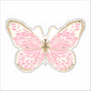 MKD-036 Baby Pink Butterfly | 0.75in. Acrylic Contour |