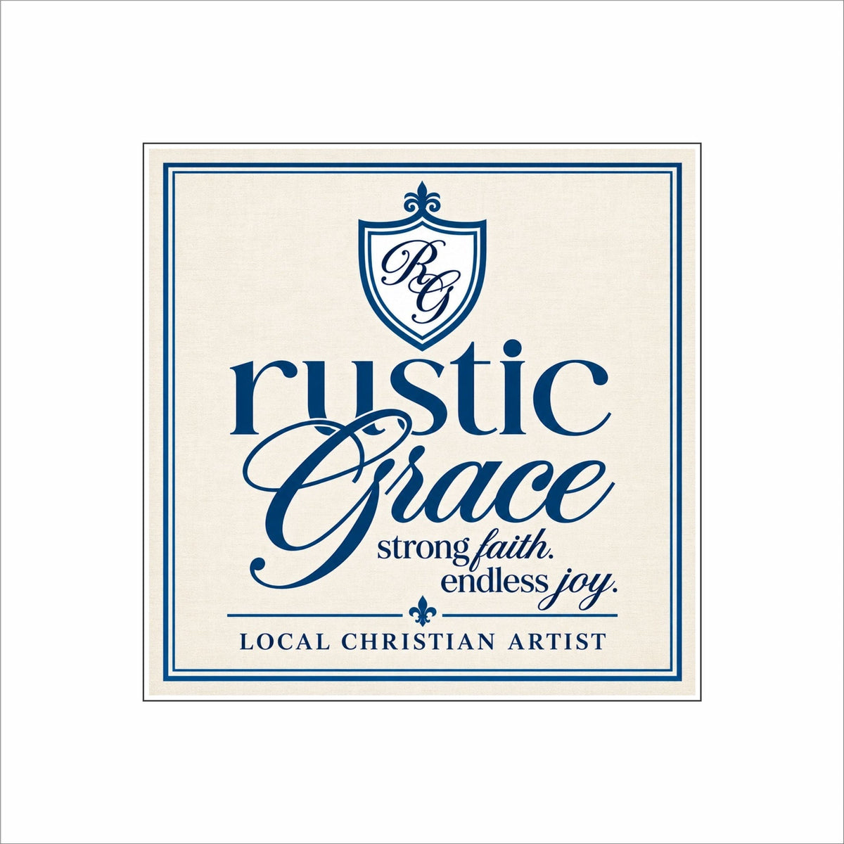 TAS-014 RG Logo sign Block | 0.75Acrylic Contour