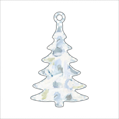 AWA-031 Christmas Tree Ornament | 0.25in. Acrylic Ornament |