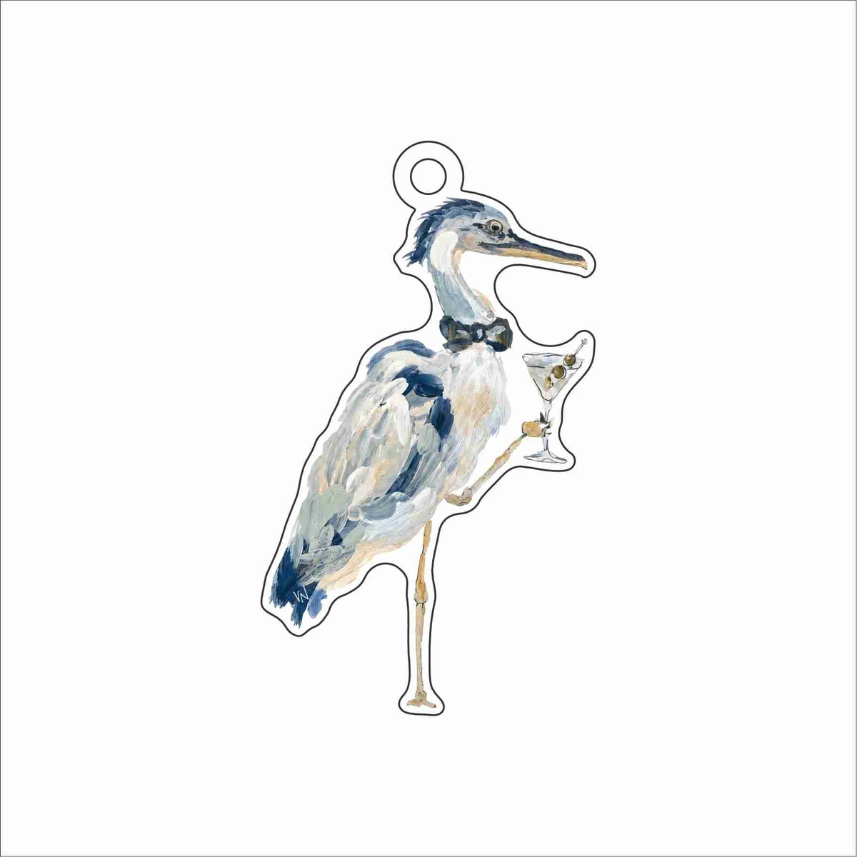 VAN-003 MartiniFred Ornament | 0.25Acrylic Ornament