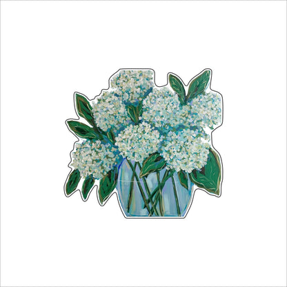 PPP-003 Her Hydrangeas Make Her Happy | 0.75Acrylic Contour