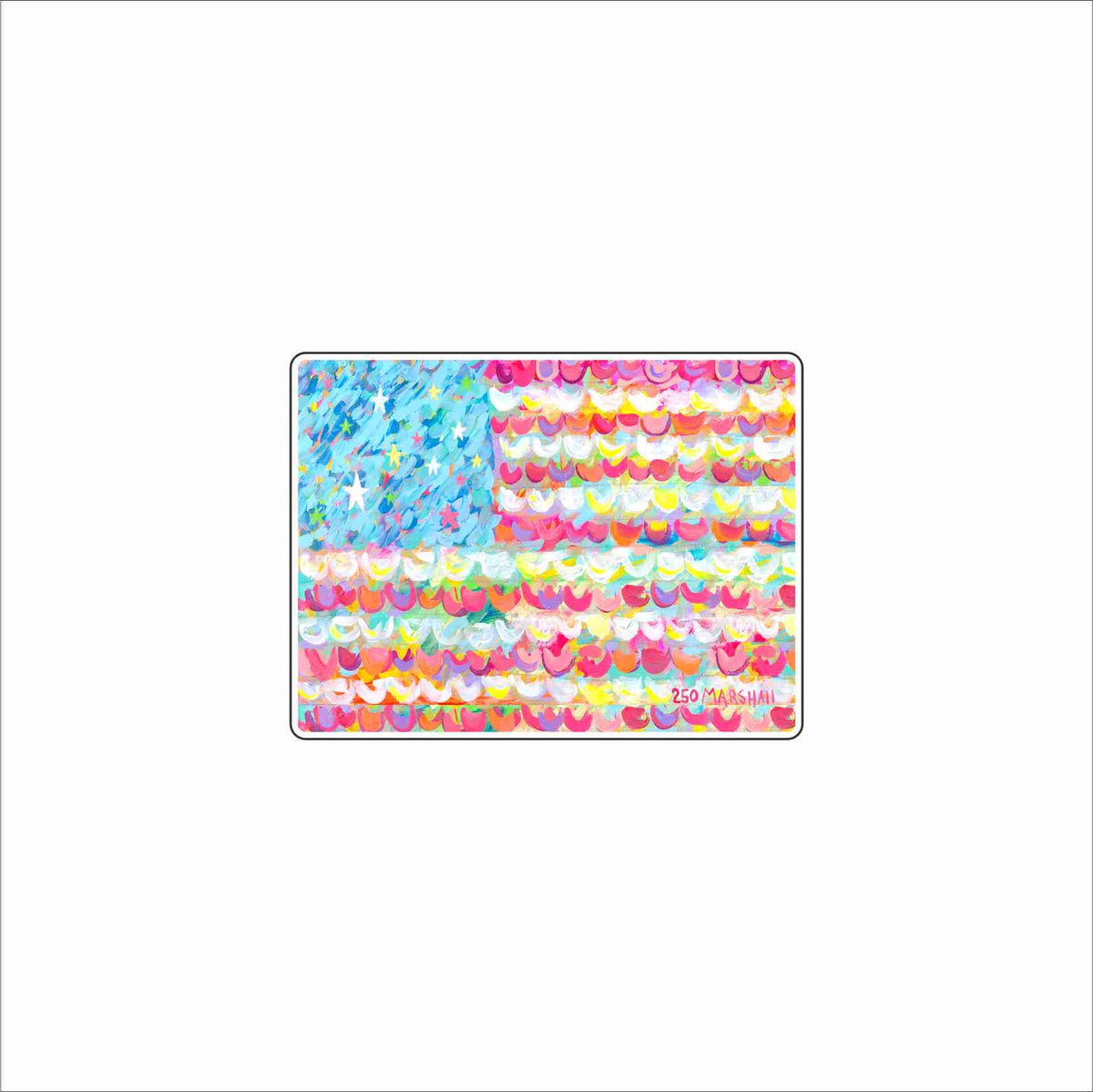 LAM-029 Party Like It's 1776 Magnet | 0.125Acrylic Magnet | Case of 4