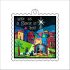 CHM-021 Our Savior is Born Ornament | 0.25Acrylic Ornament