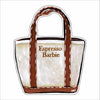 MEG-043 Espresso Barbie Bote Tote | 0.75Acrylic Contour |