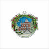 DGA-035 Hay House at Christmas Ornament | 0.25Acrylic Ornament