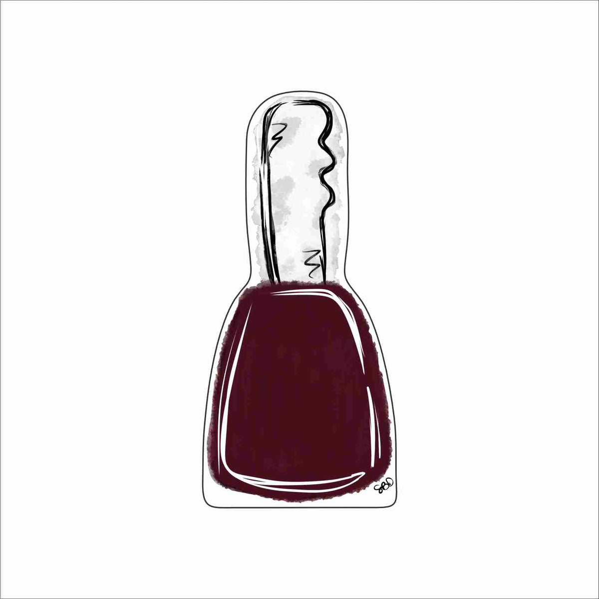 SDD-005 Cowbell Mini | 0.50Acrylic Mini Contour