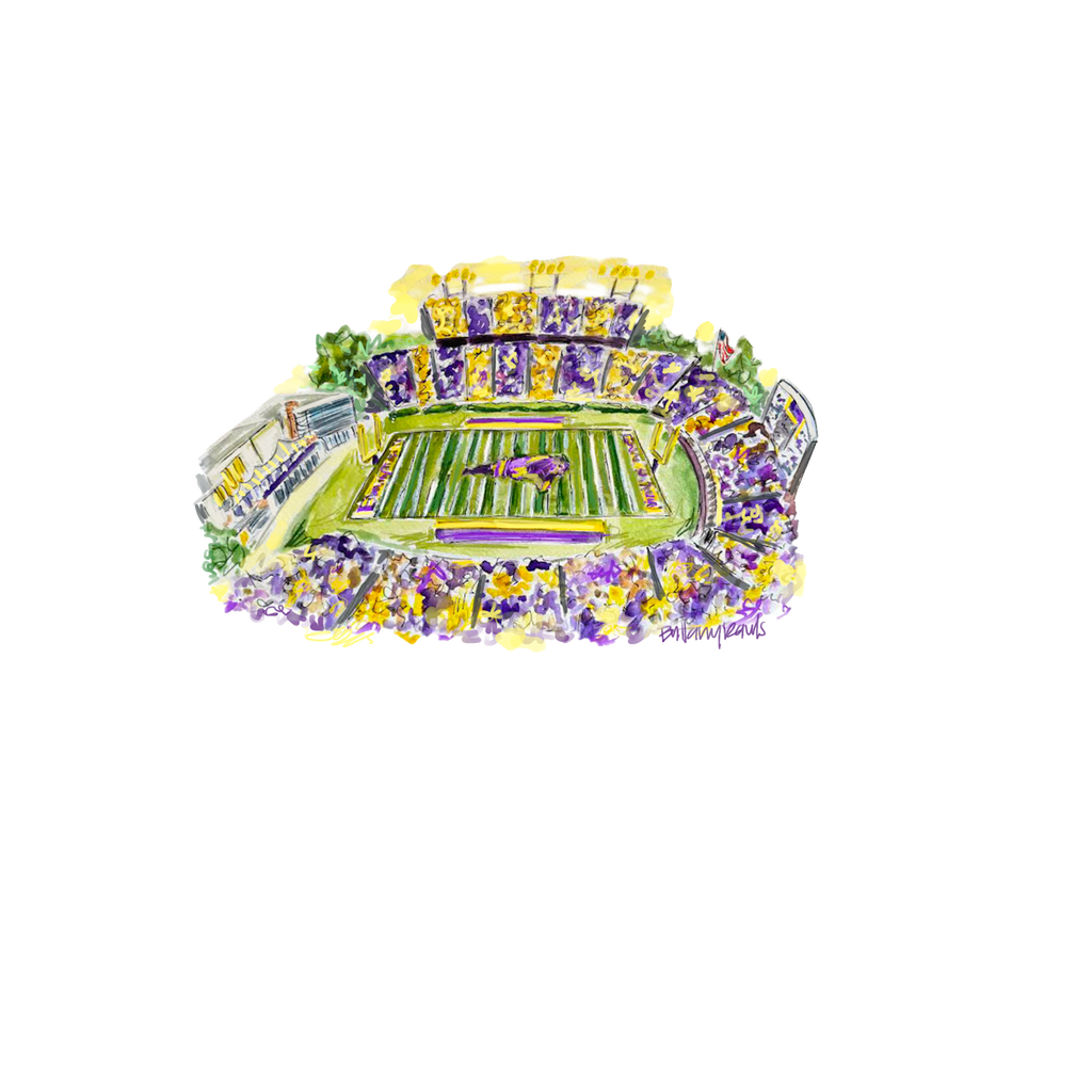 BRA-006 Football Field | 0.75in. Acrylic Contour | Case Bundle of 100