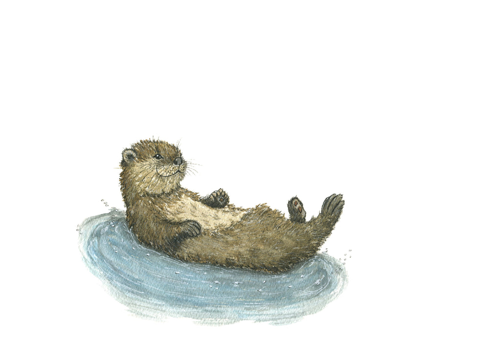 JRD-007 Otter | 0.75in. Acrylic Contour |